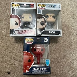 FUNKOS (Natasha/Black Widow & Lexa (the100))